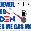 Stickers * | Bare Arms Gear Whoever Voted Biden Owes Me Gas Money Sticker