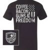 Ba Trading Mens Apparel * | Bare Arms Gear Coffee, Bacon, Guns & Freedom Ba Trading Mens Apparel