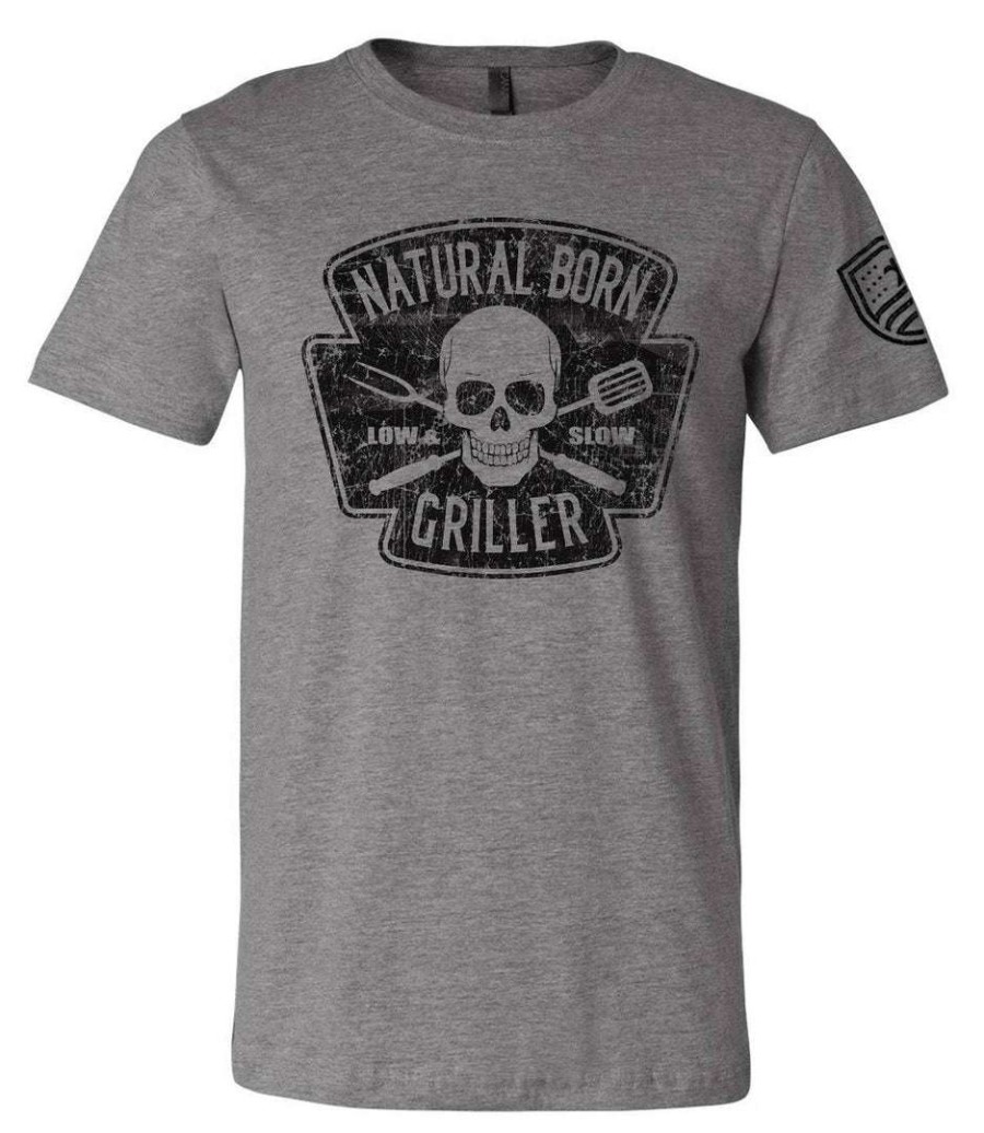 Ba Trading Mens Apparel * | Bare Arms Gear Ba Trading Mens Apparel Natural Born Griller