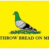 Stickers * | Bare Arms Gear Throw Bread On Me Sticker