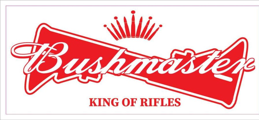 Stickers * | Bare Arms Gear Bushmaster King Of Rifles