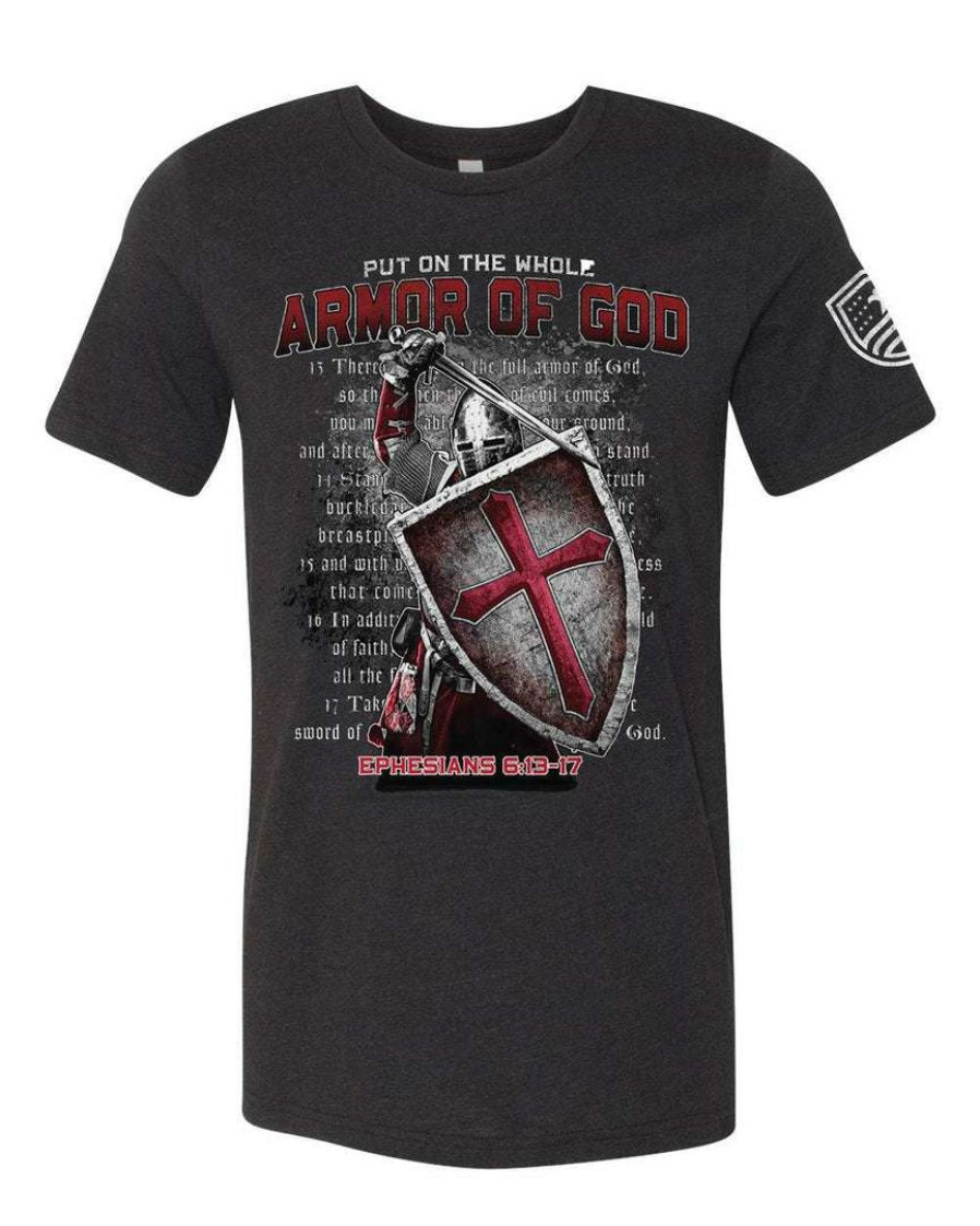 Ba Trading Mens Apparel * | Bare Arms Gear Ba Trading Mens Apparel Armor Of God