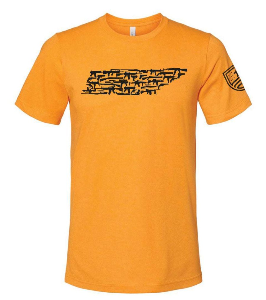 Ba Trading Mens Apparel * | Bare Arms Gear Ba Trading Mens Apparel Tennessee Gun State T-Shirt