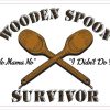 Stickers * | Bare Arms Gear Wooden Spoon Survivor Sticker