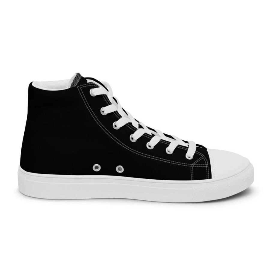 Shoes * | Bare Arms Gear Ba 12Ga Better Run Fast Men'S High Top Canvas Shoes