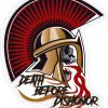 Stickers * | Bare Arms Gear Death Before Dishonor Spartan Stickers