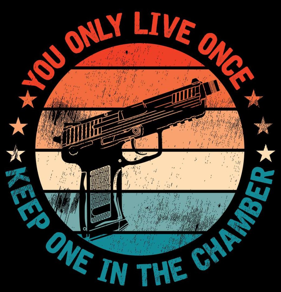 Stickers * | Bare Arms Gear You Only Live Once Sticker