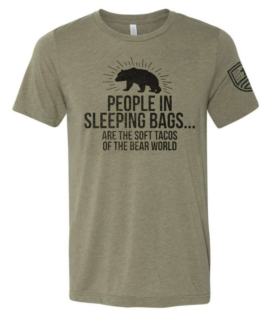 Ba Trading Mens Apparel * | Bare Arms Gear People In Sleeping Bags Ba Trading Mens Apparel