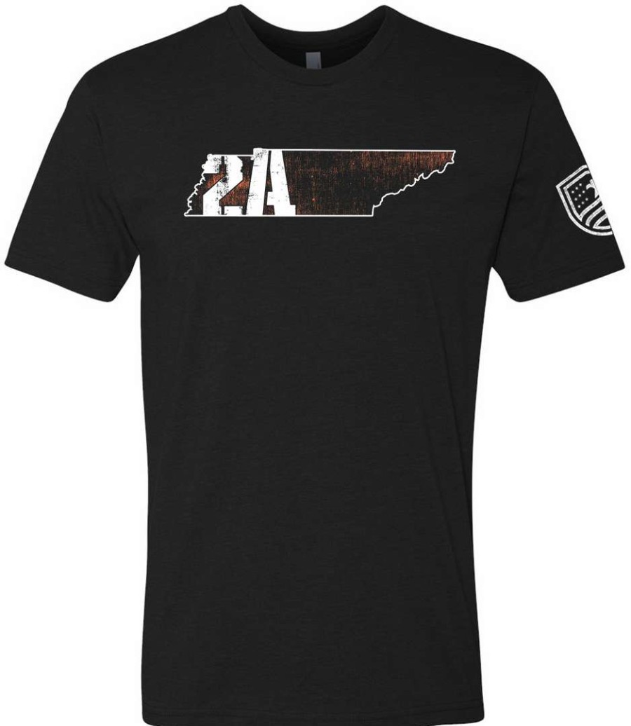 Ba Trading Mens Apparel * | Bare Arms Gear Tennessee 2A Ba Trading Mens Apparel Black