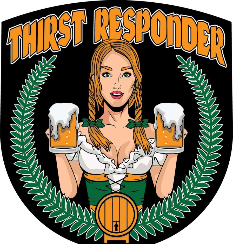 Stickers * | Bare Arms Gear Stickers Thirst Responder Sticker