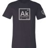 Ba Trading Mens Apparel * | Bare Arms Gear Ba Trading Mens Apparel Ak Element T-Shirt Black Heather