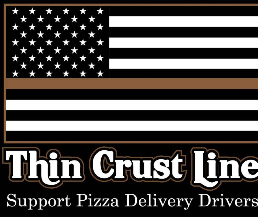 Stickers * | Bare Arms Gear Stickers Thin Crust Line